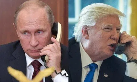 Ông Trump và ông Putin điện đàm