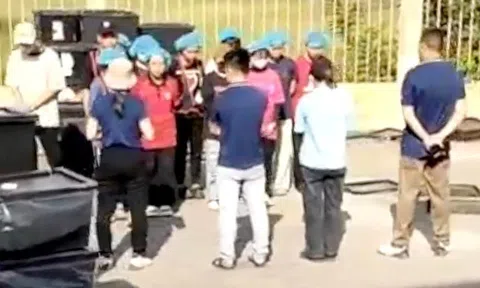 Bắt công nhân đứng nắng nghe 'phổ biến công việc': Doanh nghiệp ở Huế nói gì?