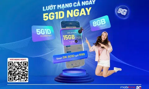 Nhận ngay 8GB – Trải nghiệm 5G cực đã trong 24h
