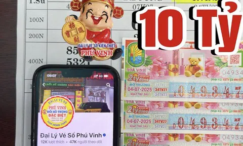 Mua 5 tờ vé số khi đang uống cà phê, người đàn ông ở Vĩnh Long thành "tỉ phú"