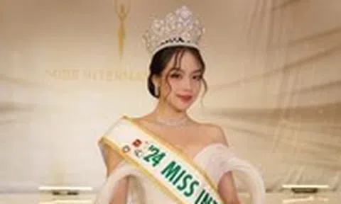 Hoa hậu Thanh Thủy đến Mỹ dự Miss US International
