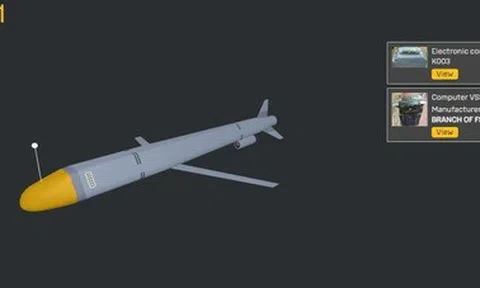Ukraine “mổ xẻ” bên trong tên lửa hành trình Kh-101 của Nga