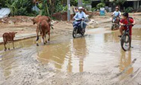 Người dân Đà Nẵng kêu trời vì đoạn đường 4,5km làm gần 7 năm chưa xong