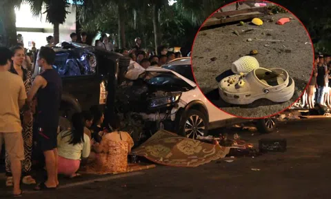 Lời kể ám ảnh vụ ô tô tông liên hoàn ở Hà Nội khiến 2 cháu nhỏ nguy kịch, 1 người tử vong