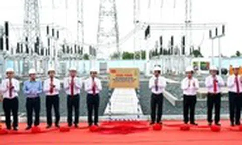 EVNSPC gắn biển hai công trình chào mừng Đại hội Đảng bộ