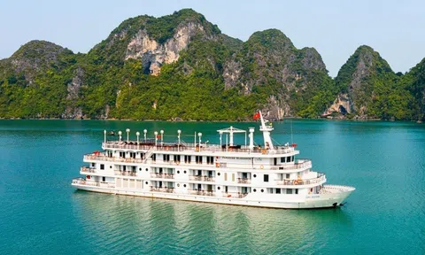 Tàu Hạ Long đón khách trở lại: Khách Tây đông áp đảo so với khách Việt