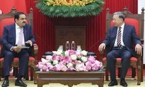 Tập đoàn Adani cam kết đầu tư chiến lược 10 tỉ USD vào Việt Nam