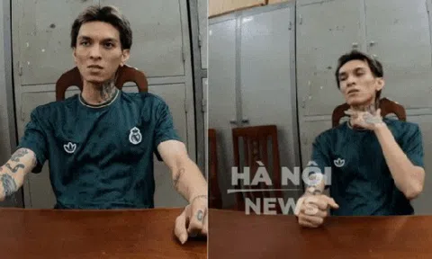 Clip lời khai của rapper Bình "Gold" về quá trình cướp xe taxi: Hỏi vay tài xế 30.000 đồng để mua nước nhưng bị từ chối
