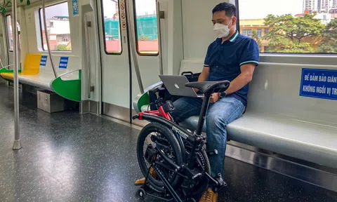 Từ hôm nay, người dân TP.HCM có thể mang xe đạp lên tàu Metro