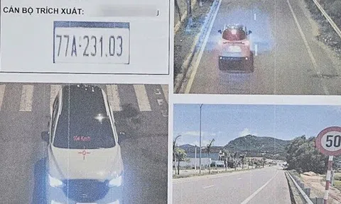 Công an Gia Lai truy tìm tài xế ô tô “phóng như bay” qua ngã tư quốc lộ