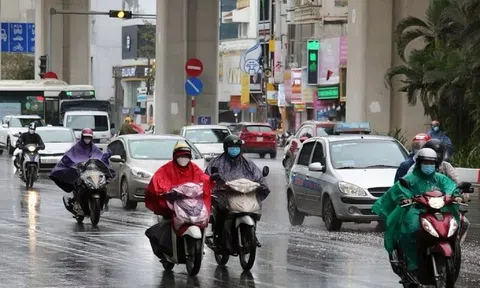 Miền Bắc, miền Trung đón mưa lớn từ chiều tối nay