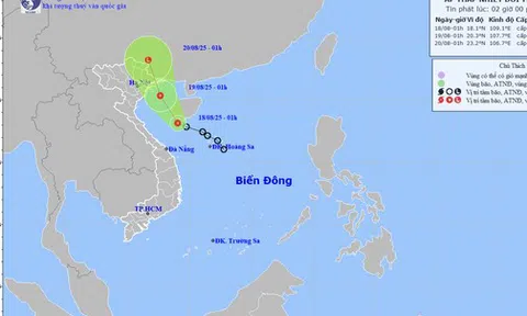 Tin mới nhất về áp thấp nhiệt đới trên Biển Đông