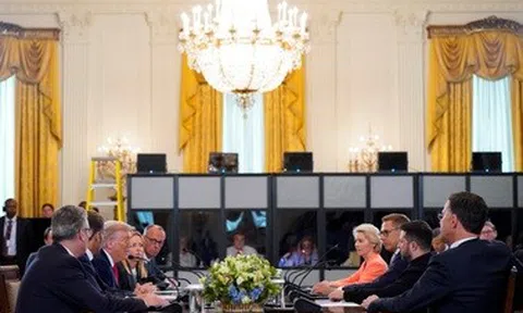 Tổng thống Trump gặp các lãnh đạo châu Âu để thảo luận về chiến sự Ukraine
