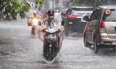 Ngày mai, nhiều nơi xuất hiện mưa to đến rất to