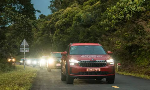 Đoàn xe Skoda vượt 400km tới Buôn Ma Thuột: Băng rừng vượt mưa thử thách gầm Âu