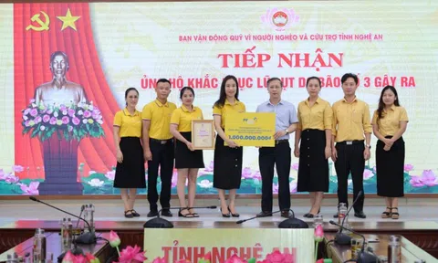 PVcomBank hỗ trợ nhân dân Nghệ An 1 tỷ đồng