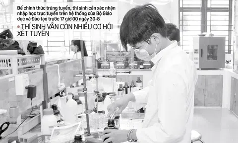 Báo in ngày 23-8: Điểm chuẩn đại học - ngành “hot” tiếp tục dẫn đầu