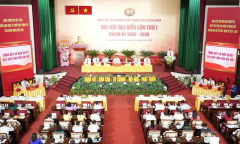 Khai mạc phiên trù bị Đại hội đại biểu Đảng bộ UBND TP HCM lần thứ I, nhiệm kỳ 2025-2030