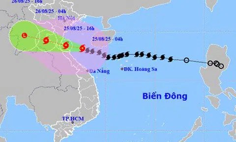 Bão số 5 đổ bộ đất liền hôm nay, Nam Thanh Hóa - Hà Tĩnh gió giật cấp 16