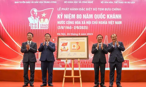 Có gì đặc biệt ở bộ tem kỷ niệm 80 năm Quốc khánh 2-9?