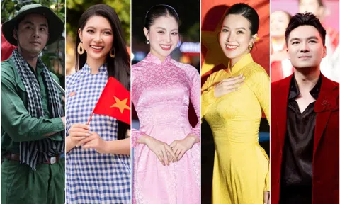 Hoa hậu, nam vương, người nổi tiếng chia sẻ tình yêu đất nước, lòng tự hào dân tộc qua Tuổi Trẻ