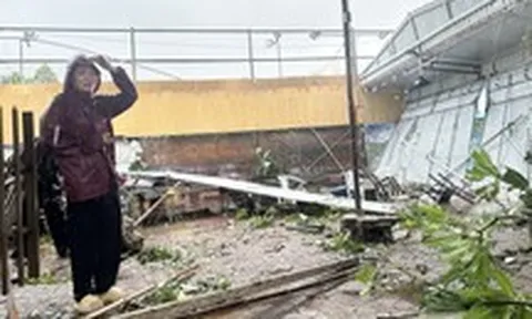 Thiệt hại ban đầu do bão số 5, tính đến 7h sáng 26-8