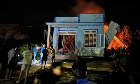 Lâm Đồng: Căn nhà xây bị xé toạc, nghi do nổ pháo tự chế