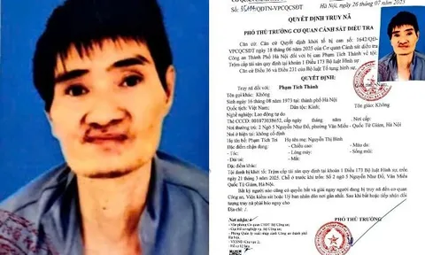 Truy nã đối tượng Phạm Tích Thành