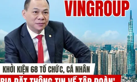 Nhóm cổ phiếu Vingroup tăng vọt sau thông tin khởi kiện 68 tổ chức và cá nhân