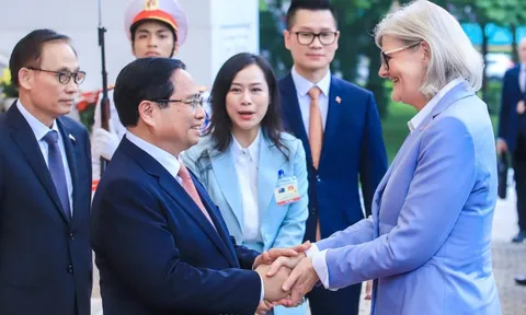 Thủ tướng Phạm Minh Chính hội kiến Toàn quyền Úc Sam Mostyn