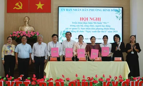 Mô hình "5S+": Bước tiến mới của phường Bình Đông
