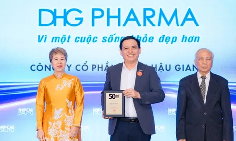 DHG Pharma giữ vững phong độ Top 50 Công ty kinh doanh hiệu quả nhất Việt Nam 14 năm liền