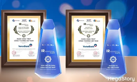 VietinBank nhận cú đúp giải thưởng tại IR Awards 2025