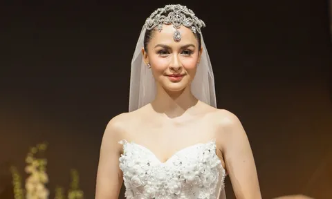 'Mỹ nhân đẹp nhất Philippines' Marian Rivera hóa thân thành cô dâu Việt