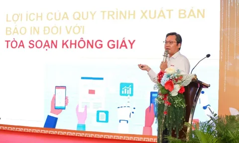 Thay đổi mạnh mẽ quy trình, công nghệ sản xuất báo chí