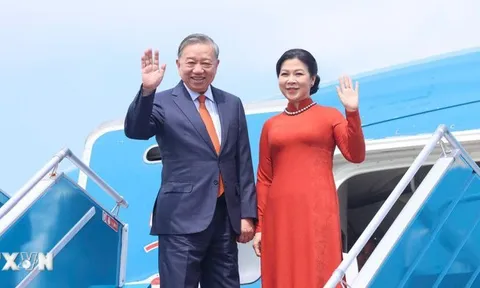 Tổng Bí thư Tô Lâm và Phu nhân lên đường thăm chính thức Cộng hòa Phần Lan