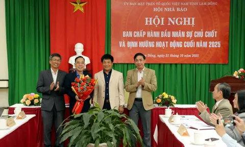 Ông Lê Huy Toàn được bầu làm Chủ tịch Hội Nhà báo tỉnh Lâm Đồng