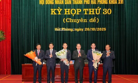 Bầu bổ sung 1 Phó Chủ tịch HĐND và 2 Phó Chủ tịch UBND TP Hải Phòng