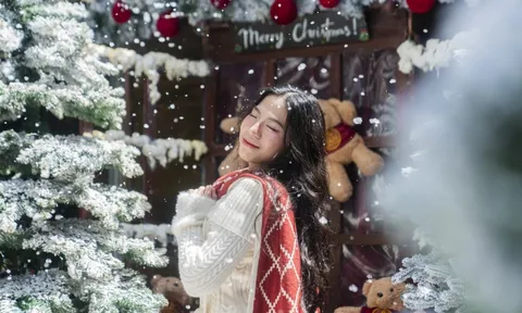 Đón Noel giữa trời 32 độ C ở TP.HCM