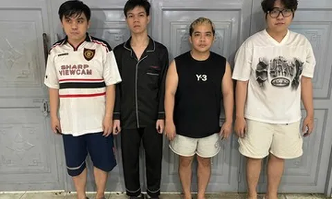 Bắt 4 đối tượng kiếm lời 7 tỷ đồng từ bóng cười, lộ thủ đoạn hoạt động 24/24