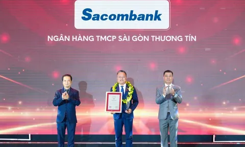 Sacombank thuộc top 50 doanh nghiệp lợi nhuận xuất sắc Việt Nam 2025