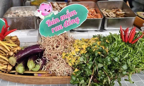 Đến Hội chợ Mùa thu ăn thắng cố, bún mắm miền Tây, bún bò Huế, hủ tiếu Mỹ Tho và một vòng Việt Nam