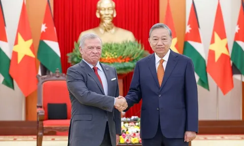 Tổng Bí thư Tô Lâm hội kiến Quốc vương Jordan Abdullah II Ibn Al-Hussein