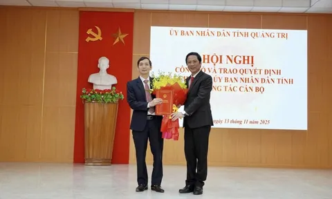 Ông Nguyễn Hoài Nam được bổ nhiệm làm Chánh Thanh tra tỉnh Quảng Trị