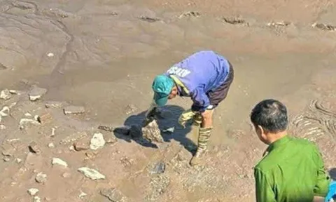 Vụ phát hiện hài cốt dưới ao cá: Công an truy tìm tung tích nạn nhân là nữ giới