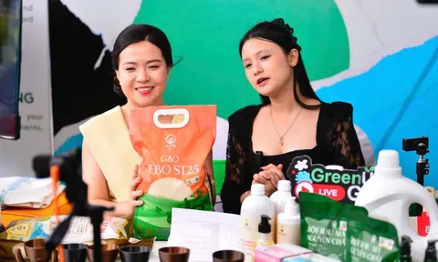 'Săn' sản phẩm xanh giảm giá đến 50% tại Mega Livestream Việt Nam Xanh