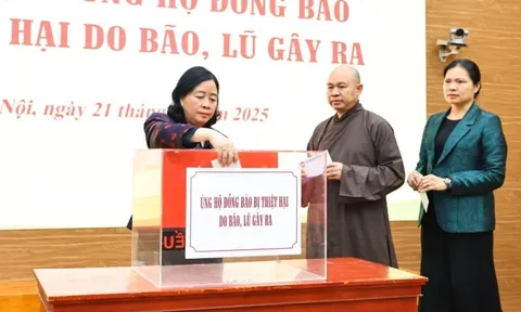 Quyên góp hơn 112 tỷ đồng ủng hộ đồng bào miền Trung, Tây Nguyên khắc phục hậu quả mưa lũ