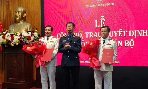 Bổ nhiệm Viện trưởng, Phó Viện trưởng VKSND TP Huế