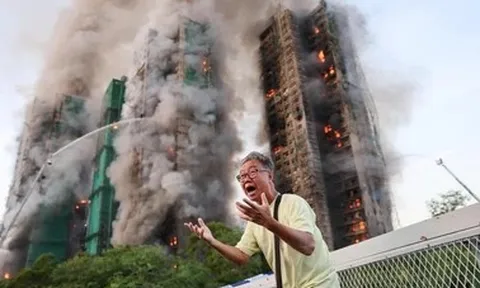 Chung cư Hong Kong chìm trong biển lửa, 12 người thiệt mạng