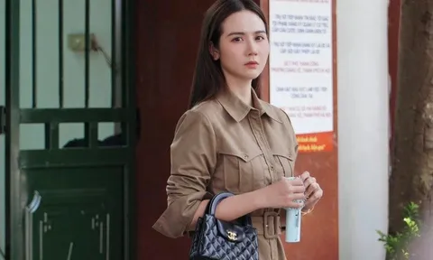 Huyền Lizzie sắm loạt túi hàng trăm triệu đồng vào vai "tổng tài" phim VTV